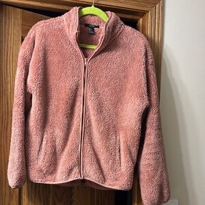 Forever 21 Tan Fleece Jacket